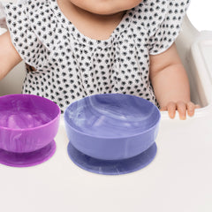 Silicone Suction Bowls with baby
