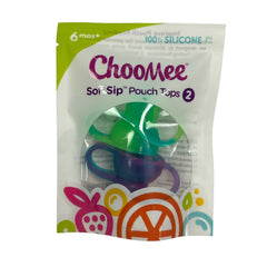 SoftSip Food Pouch Silicone Tops - 2 CT