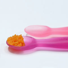 FirstSpoon Learning Utensil | 2 CT | Pink Purple